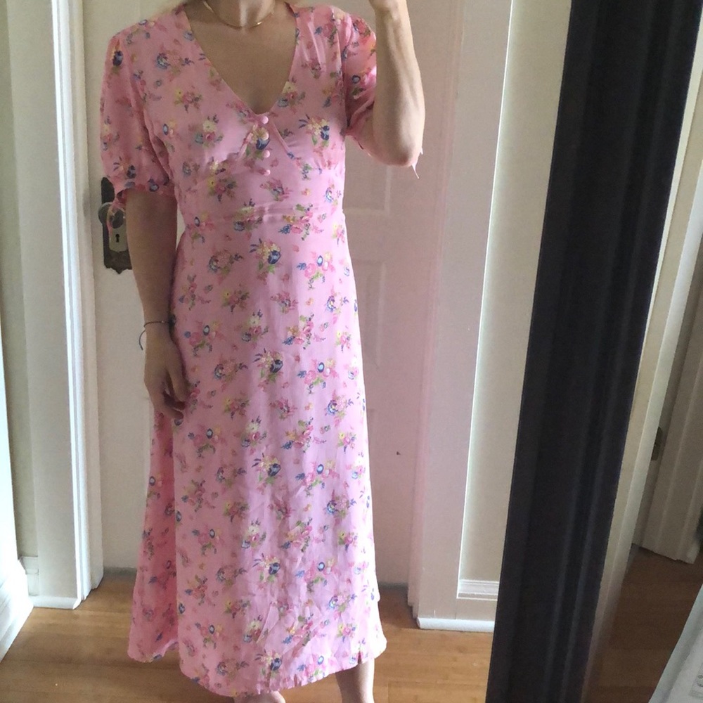 Faithful the Brand pink dress US 4
